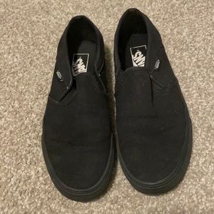 black vans